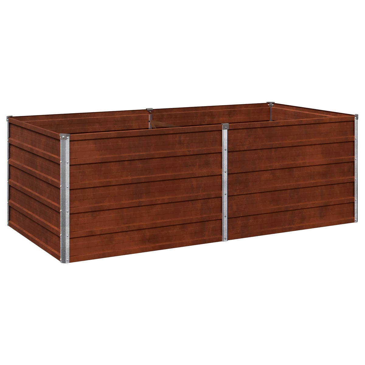 Verhoogd Tuinbed Roestig 160 x 80 x 55 cm corton