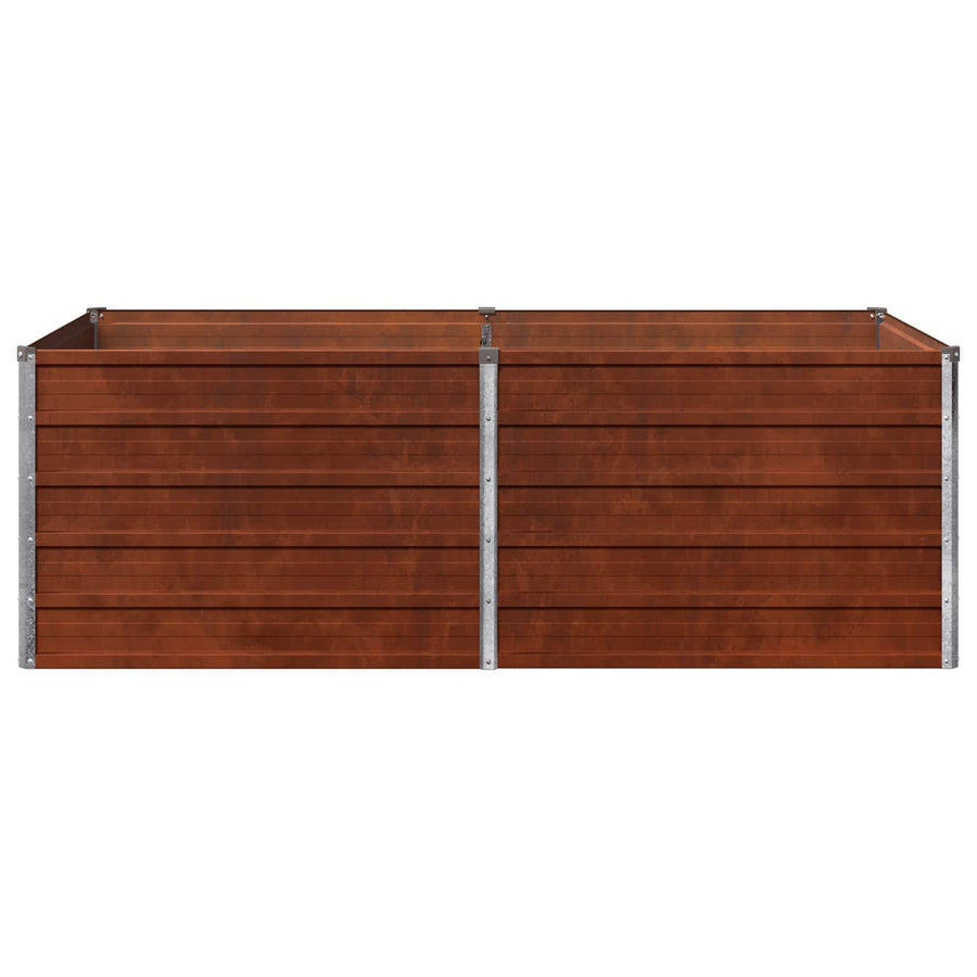 Verhoogd Tuinbed Roestig 160 x 80 x 55 cm corton