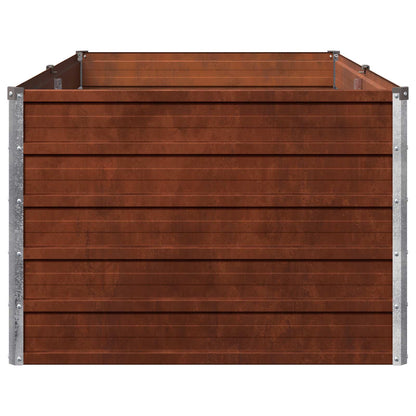 Verhoogd Tuinbed Roestig 160 x 80 x 55 cm corton