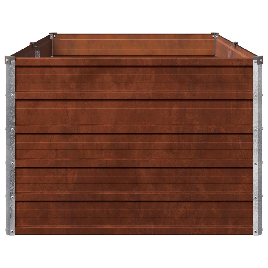 Verhoogd Tuinbed Roestig 160 x 80 x 55 cm corton