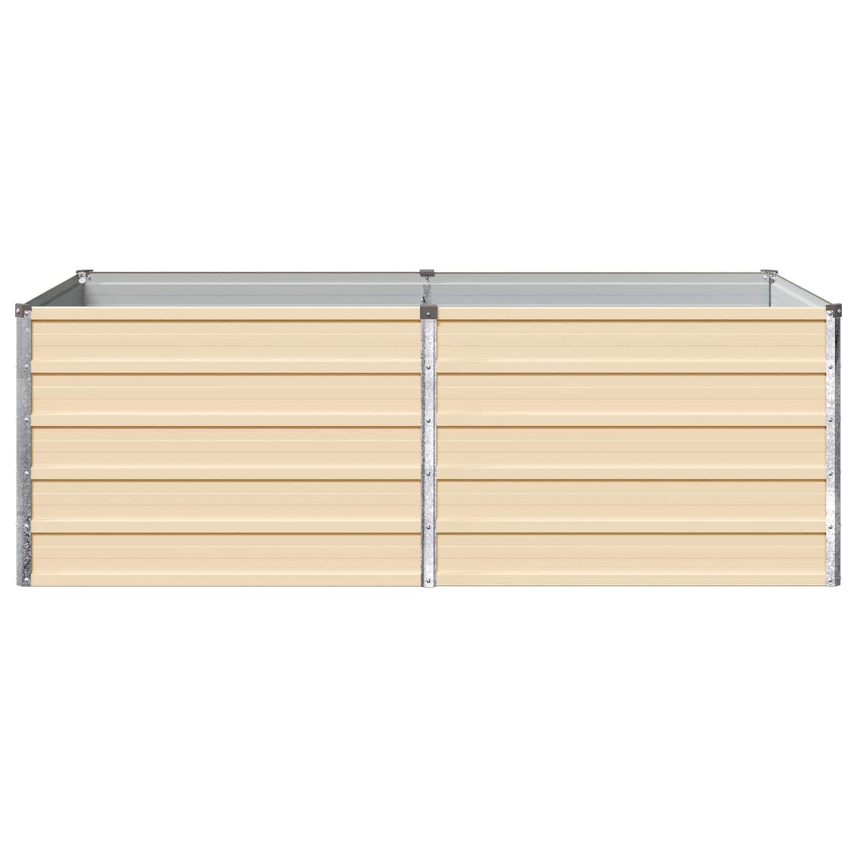 Verhoogd Tuinbed Ivoor 160 x 80 x 55 cm koudgewalst staal