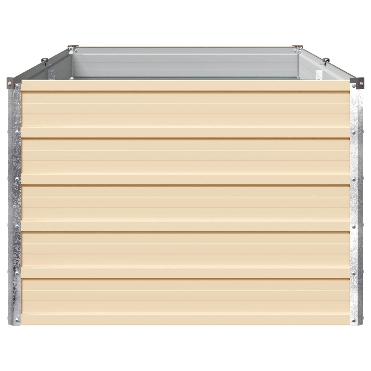 Verhoogd Tuinbed Ivoor 160 x 80 x 55 cm koudgewalst staal