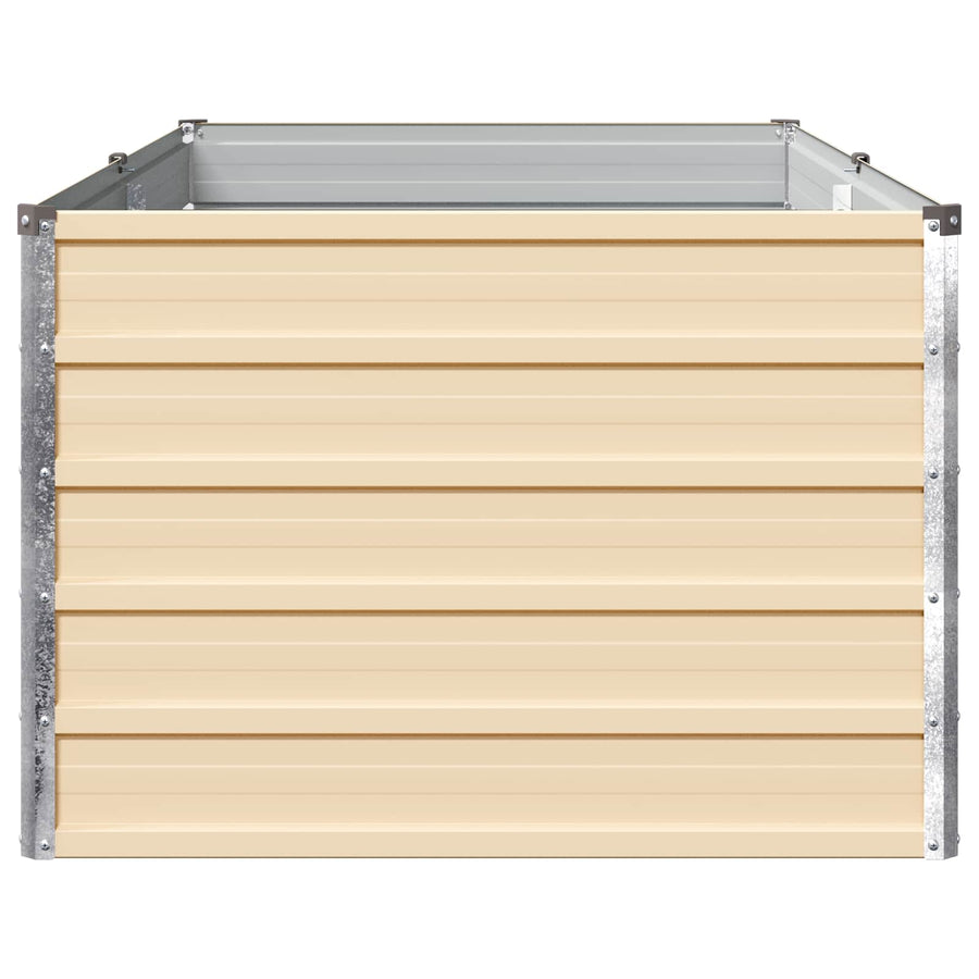 Verhoogd Tuinbed Ivoor 160 x 80 x 55 cm koudgewalst staal