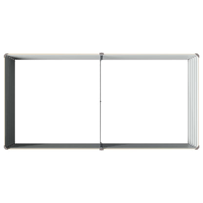 Verhoogd Tuinbed Ivoor 160 x 80 x 55 cm koudgewalst staal
