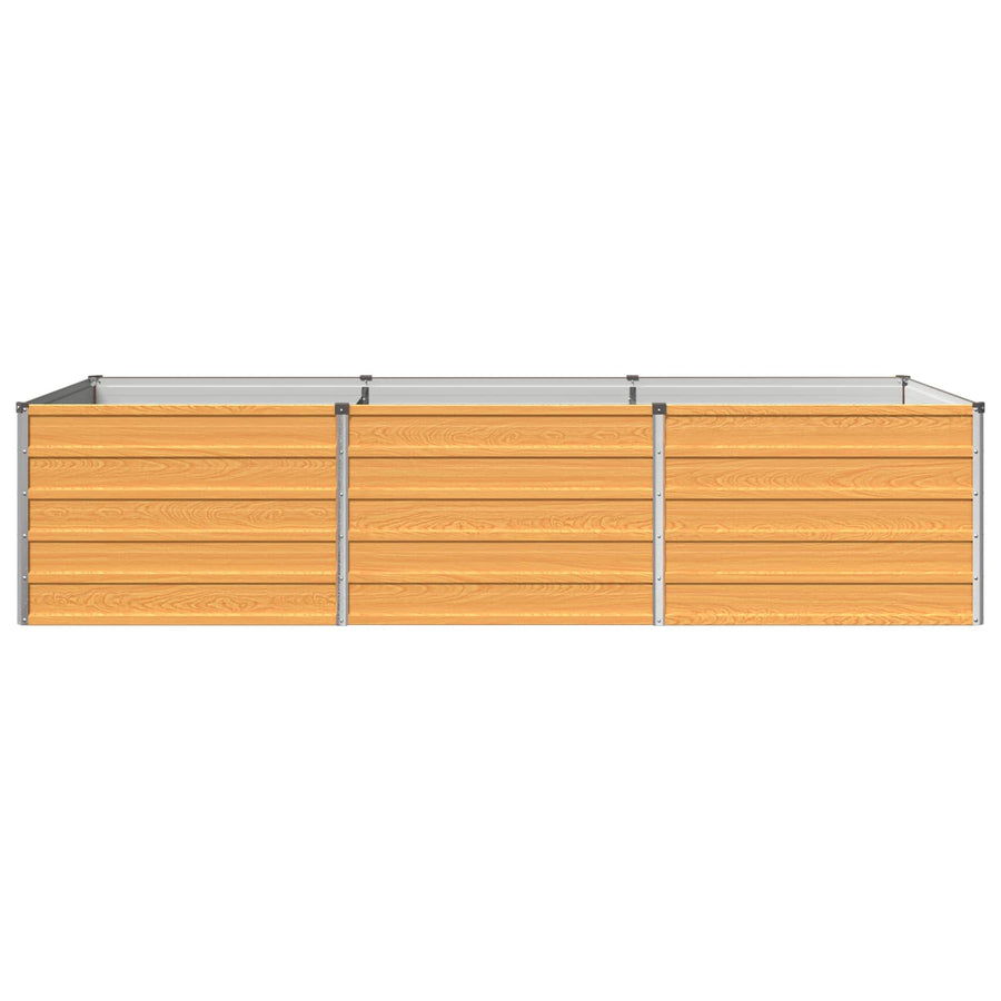 Verhoogd Tuinbed Naturel 240 x 80 x 55 cm koudgewalst staal