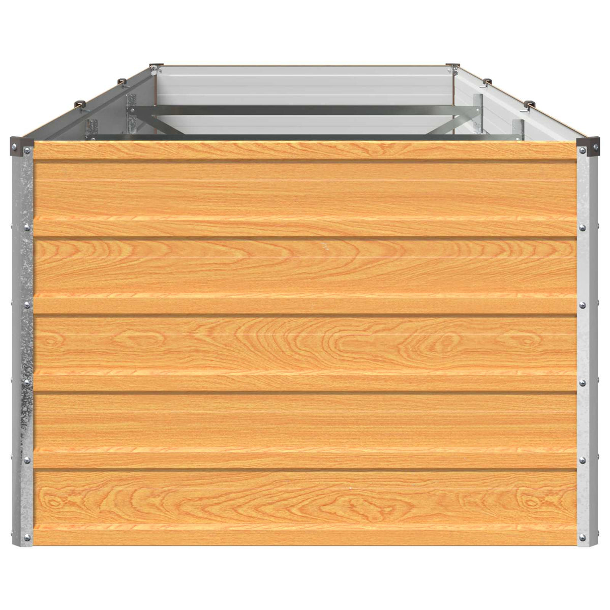 Verhoogd Tuinbed Naturel 240 x 80 x 55 cm koudgewalst staal