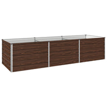Verhoogd Tuinbed Zwart 240 x 80 x 55 cm koudgewalst staal