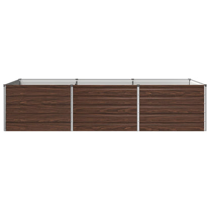 Verhoogd Tuinbed Zwart 240 x 80 x 55 cm koudgewalst staal