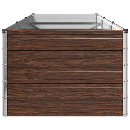 Verhoogd Tuinbed Zwart 240 x 80 x 55 cm koudgewalst staal