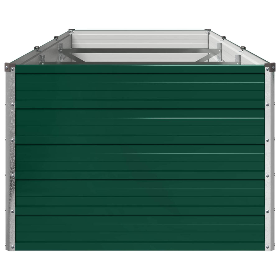 Verhoogd Tuinbed Groen 240 x 80 x 55 cm koudgewalst stalen