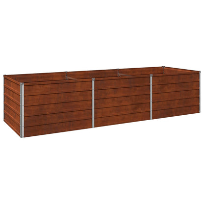 Verhoogd Tuinbed Roestig 240 x 80 x 55 cm corton