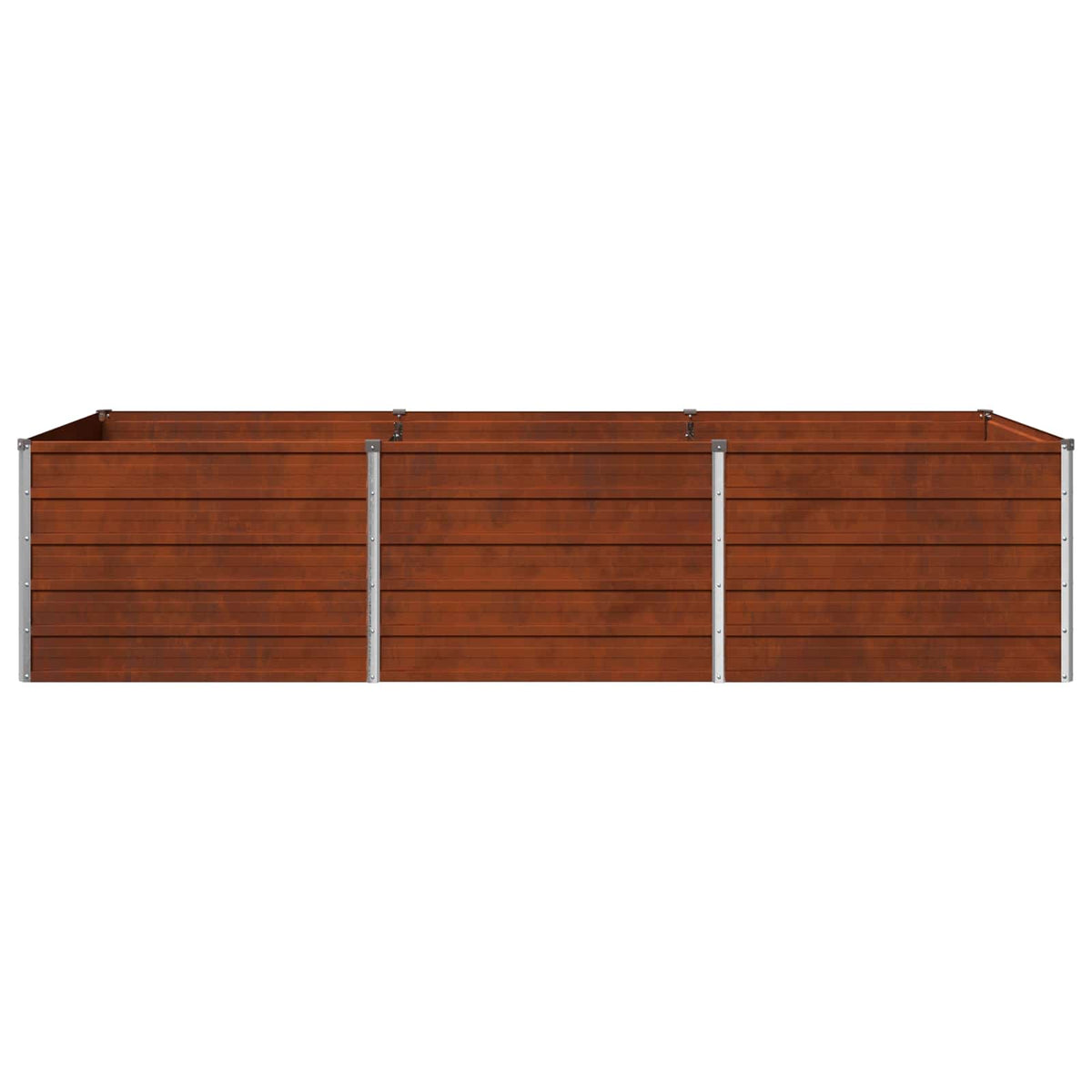 Verhoogd Tuinbed Roestig 240 x 80 x 55 cm corton