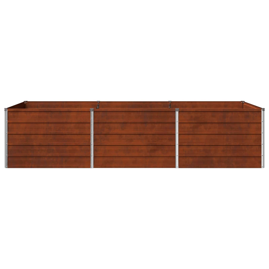 Verhoogd Tuinbed Roestig 240 x 80 x 55 cm corton