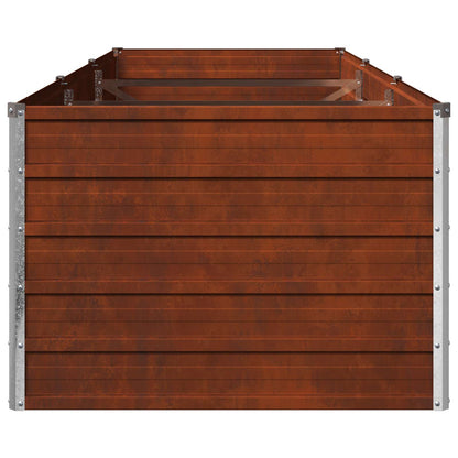 Verhoogd Tuinbed Roestig 240 x 80 x 55 cm corton