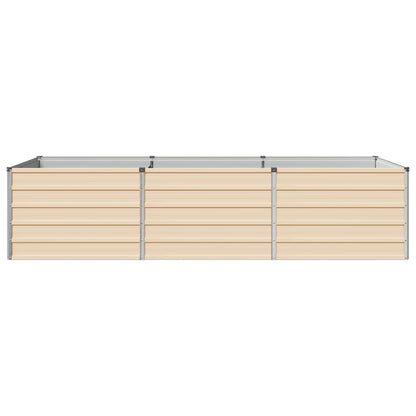 Verhoogd Tuinbed Ivoor 240 x 80 x 55 cm koudgewalst staal