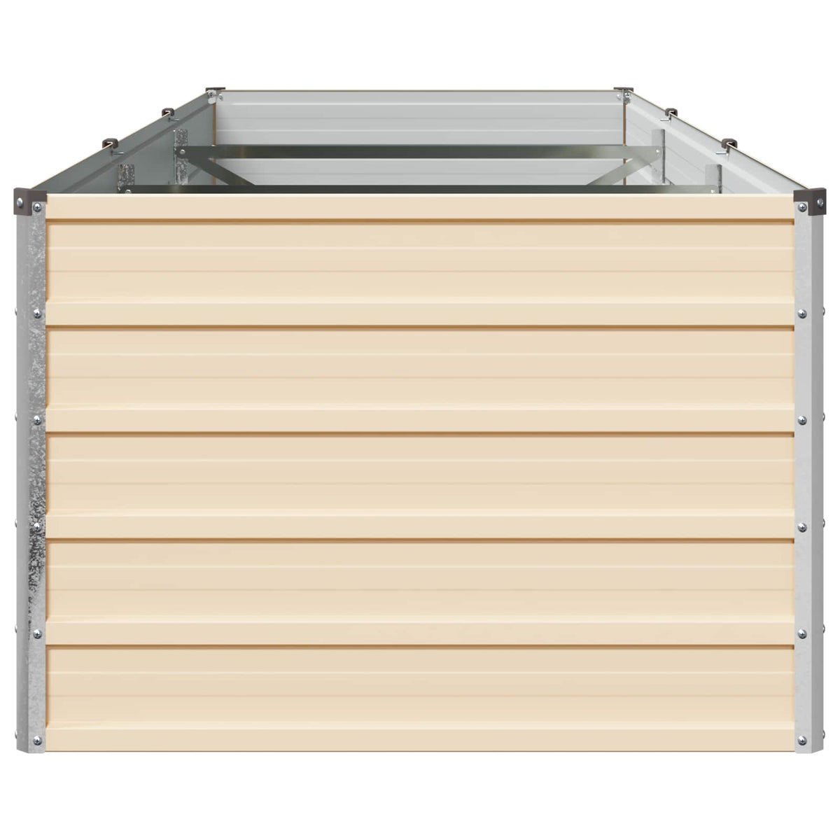 Verhoogd Tuinbed Ivoor 240 x 80 x 55 cm koudgewalst staal
