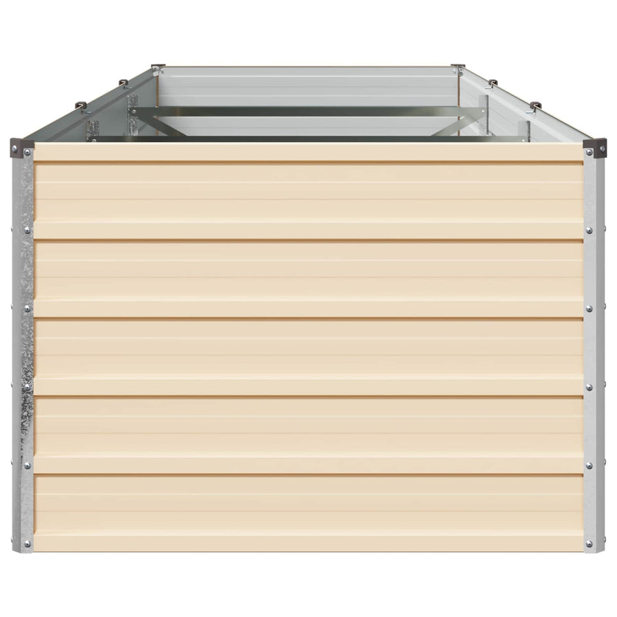 Verhoogd Tuinbed Ivoor 240 x 80 x 55 cm koudgewalst staal