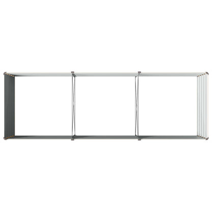 Verhoogd Tuinbed Ivoor 240 x 80 x 55 cm koudgewalst staal