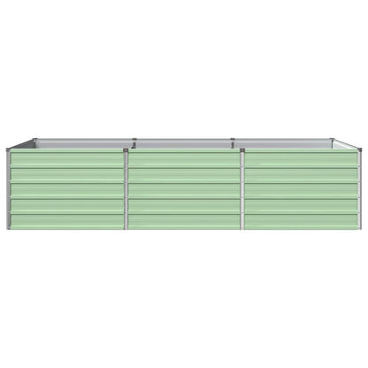 Verhoogd Tuinbed Pastelgroen 240 x 80 x 55 cm koudgewalst staal