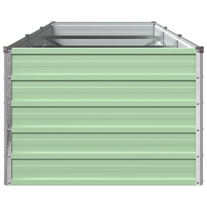 Verhoogd Tuinbed Pastelgroen 240 x 80 x 55 cm koudgewalst staal