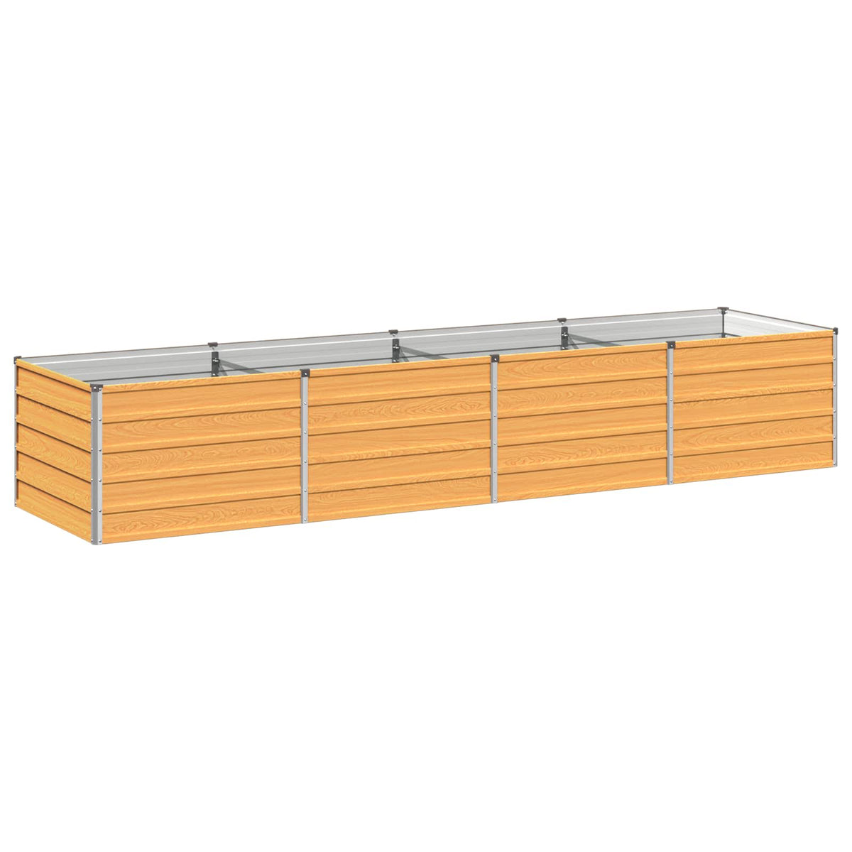 Verhoogd Tuinbed Naturel 320 x 80 x 55 cm koudgewalst staal