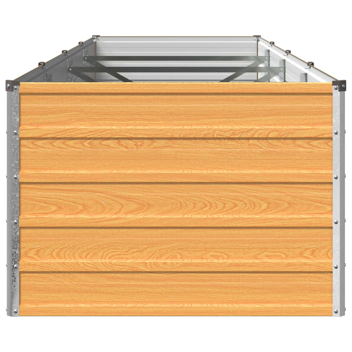 Verhoogd Tuinbed Naturel 320 x 80 x 55 cm koudgewalst staal