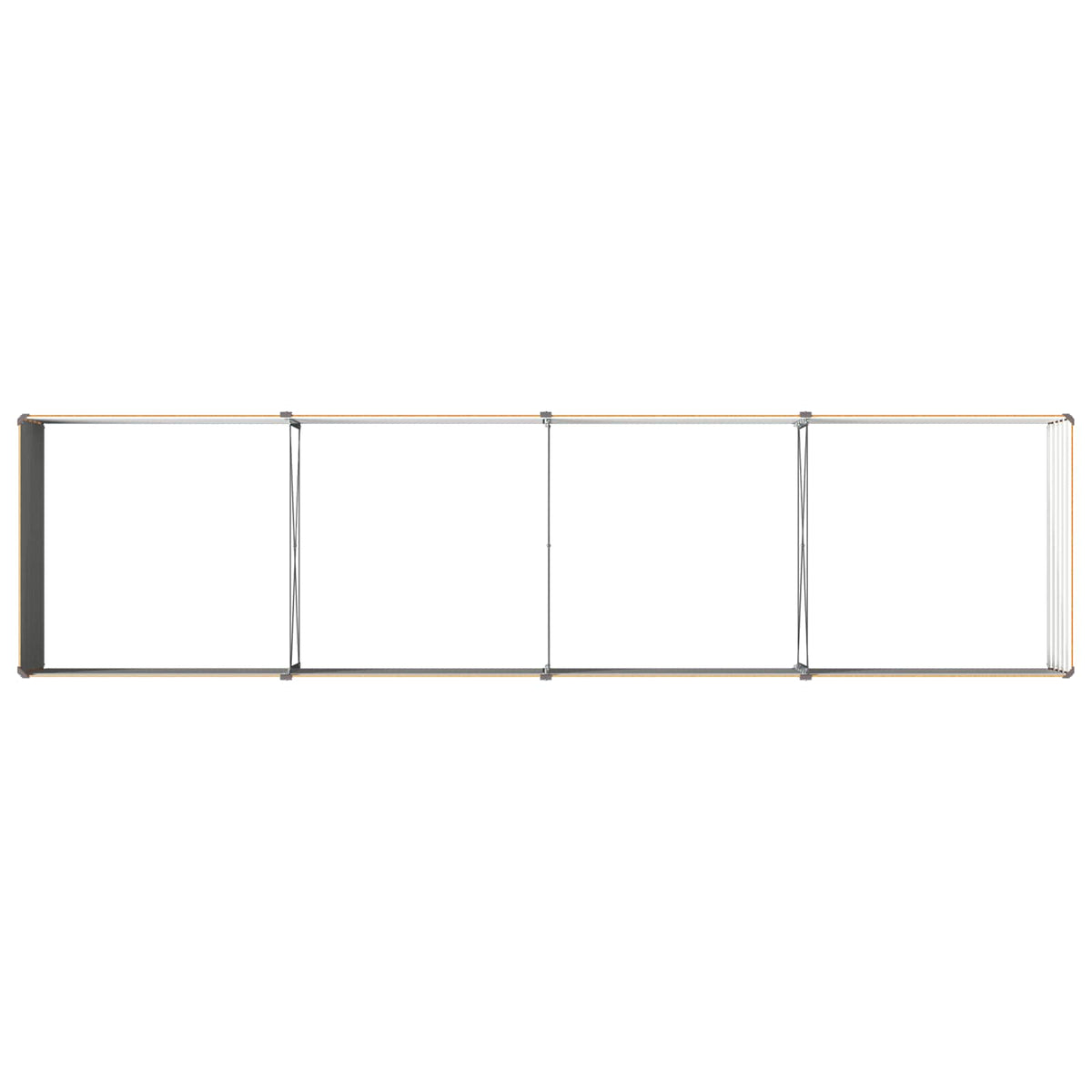 Verhoogd Tuinbed Naturel 320 x 80 x 55 cm koudgewalst staal