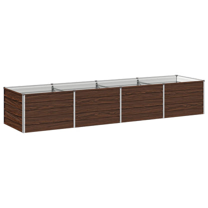 Verhoogd Tuinbed Zwart 320 x 80 x 55 cm koudgewalst staal
