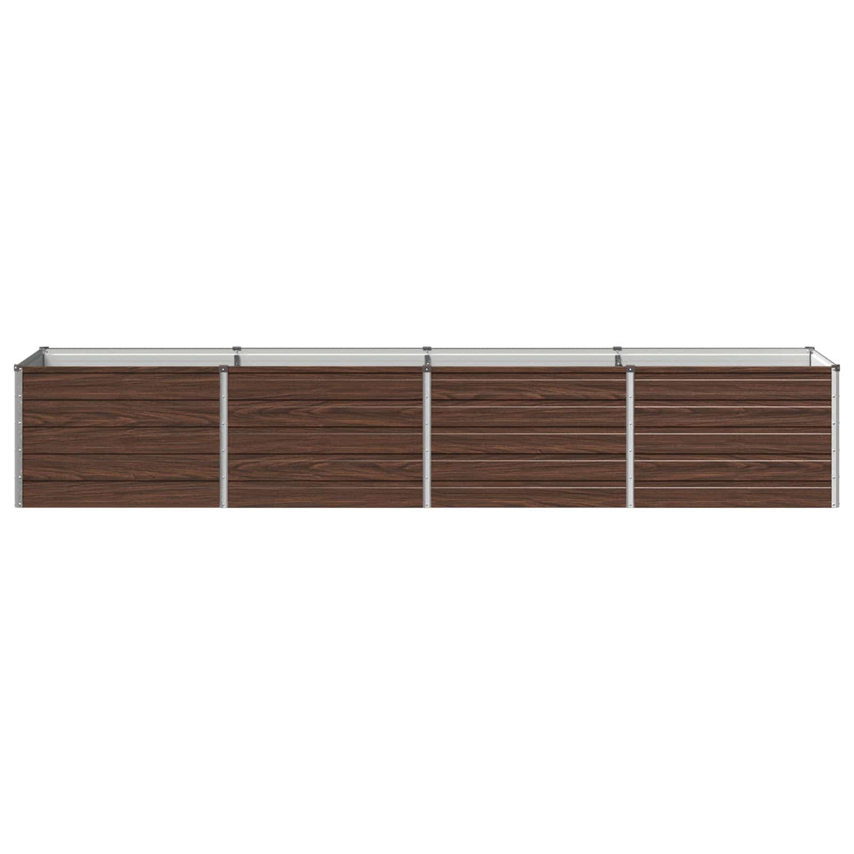 Verhoogd Tuinbed Zwart 320 x 80 x 55 cm koudgewalst staal
