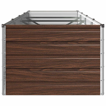 Verhoogd Tuinbed Zwart 320 x 80 x 55 cm koudgewalst staal