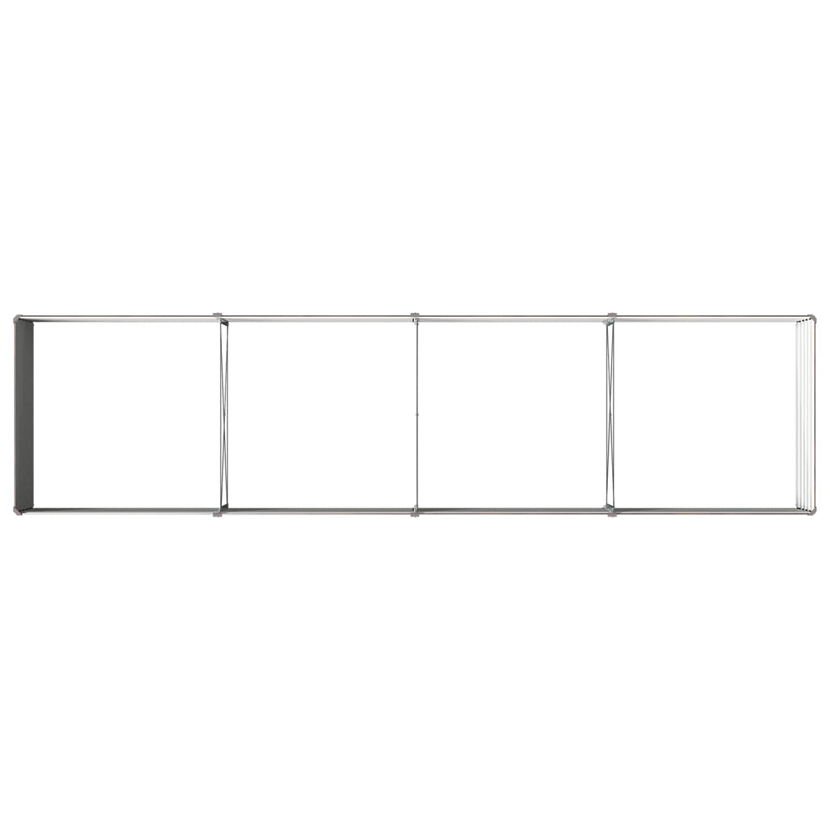 Verhoogd Tuinbed Zwart 320 x 80 x 55 cm koudgewalst staal