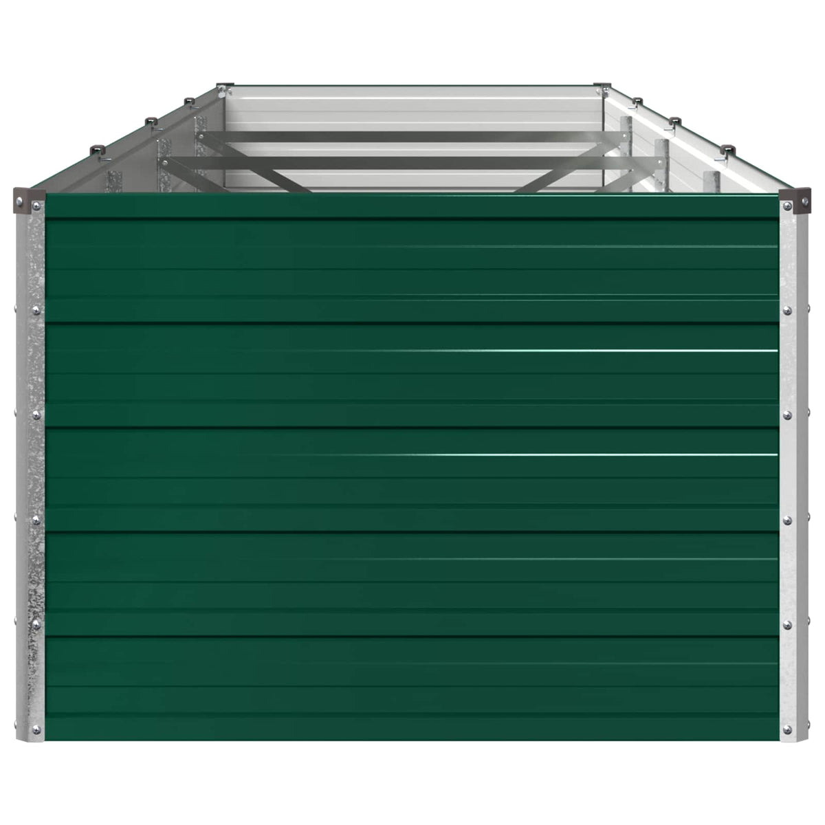 Verhoogd Tuinbed Groen 320 x 80 x 55 cm koudgewalst stalen