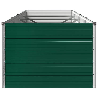 Verhoogd Tuinbed Groen 320 x 80 x 55 cm koudgewalst stalen