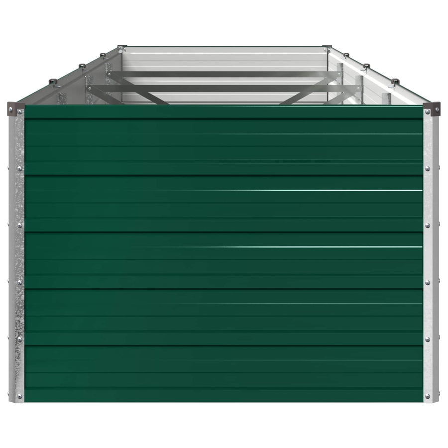 Verhoogd Tuinbed Groen 320 x 80 x 55 cm koudgewalst stalen