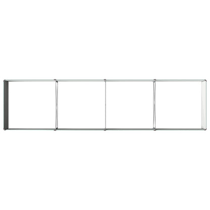 Verhoogd Tuinbed Groen 320 x 80 x 55 cm koudgewalst stalen