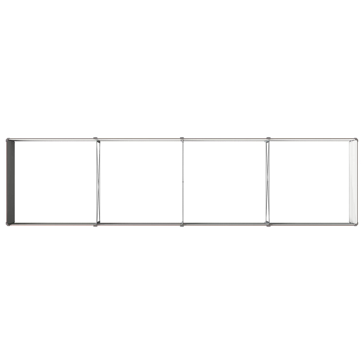 Verhoogd Tuinbed Bruin 320 x 80 x 55 cm koudgewalst staal