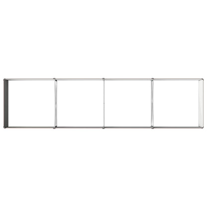 Verhoogd Tuinbed Bruin 320 x 80 x 55 cm koudgewalst staal