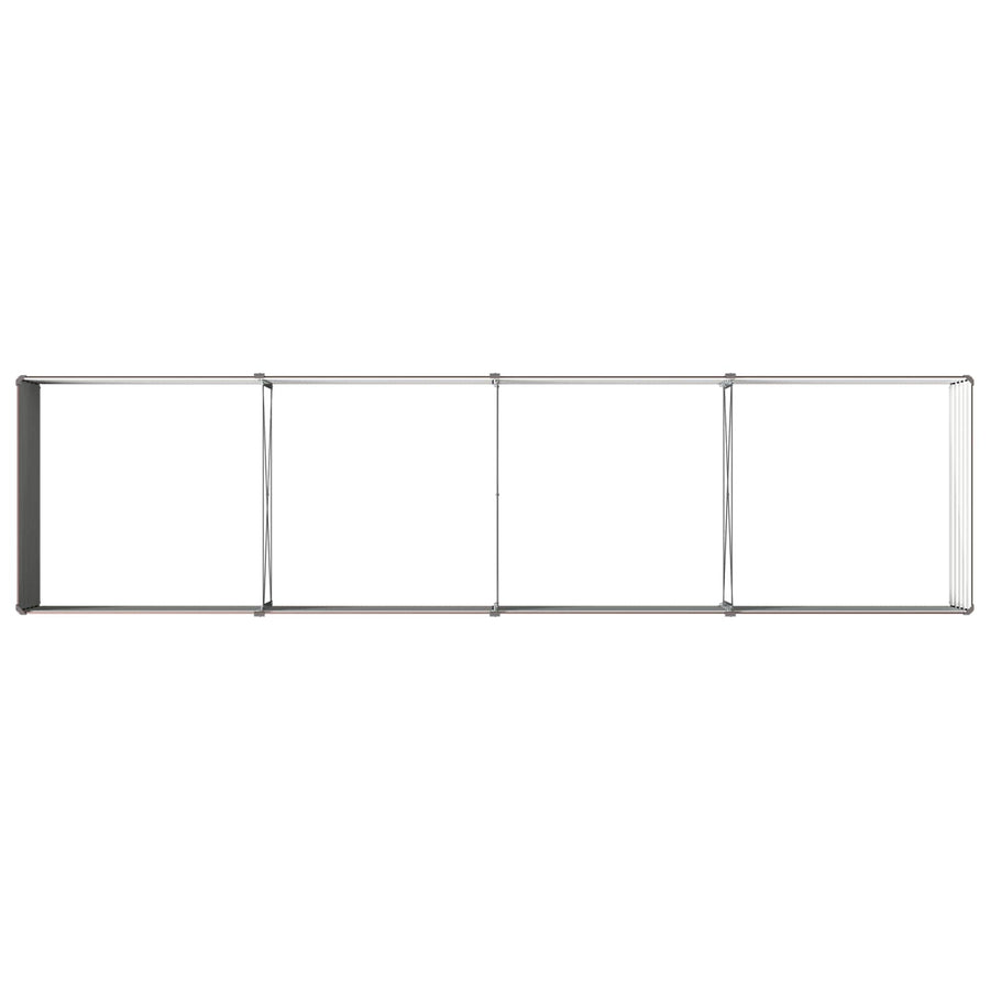 Verhoogd Tuinbed Bruin 320 x 80 x 55 cm koudgewalst staal