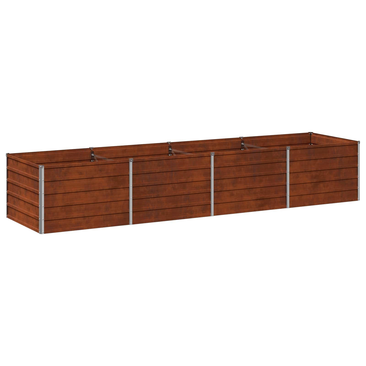 Verhoogd Tuinbed Roestig 320 x 80 x 55 cm corton