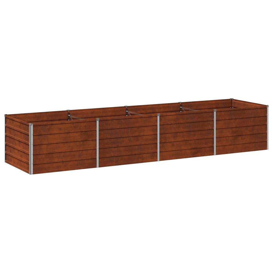 Verhoogd Tuinbed Roestig 320 x 80 x 55 cm corton