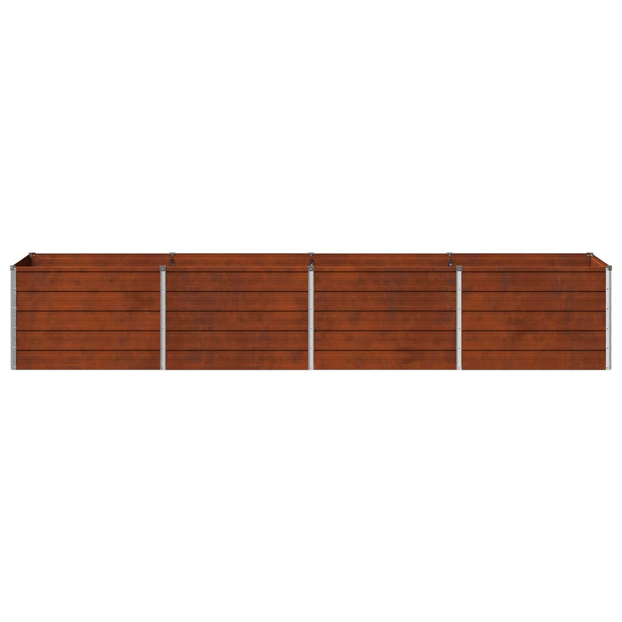 Verhoogd Tuinbed Roestig 320 x 80 x 55 cm corton