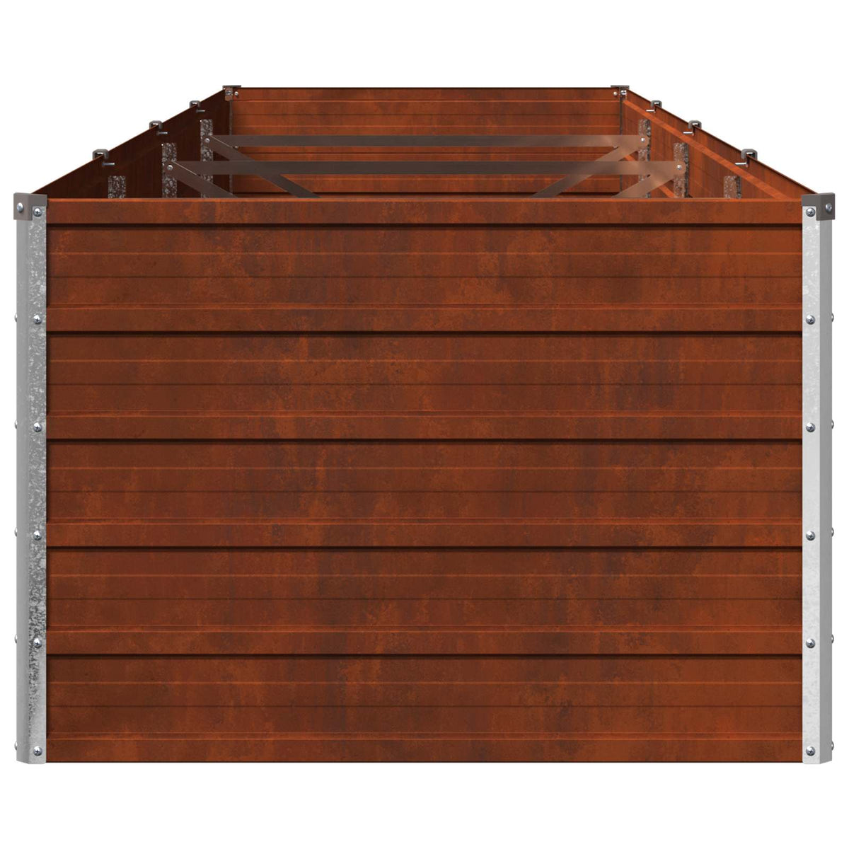 Verhoogd Tuinbed Roestig 320 x 80 x 55 cm corton