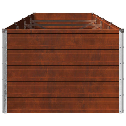 Verhoogd Tuinbed Roestig 320 x 80 x 55 cm corton