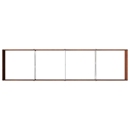 Verhoogd Tuinbed Roestig 320 x 80 x 55 cm corton