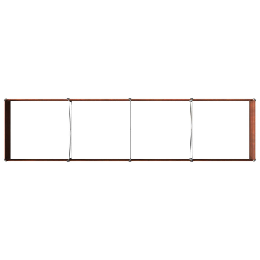 Verhoogd Tuinbed Roestig 320 x 80 x 55 cm corton