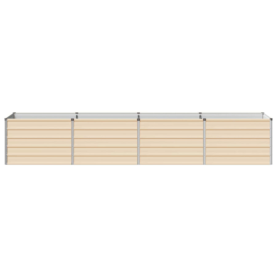 Verhoogd Tuinbed Ivoor 320 x 80 x 55 cm koudgewalst staal