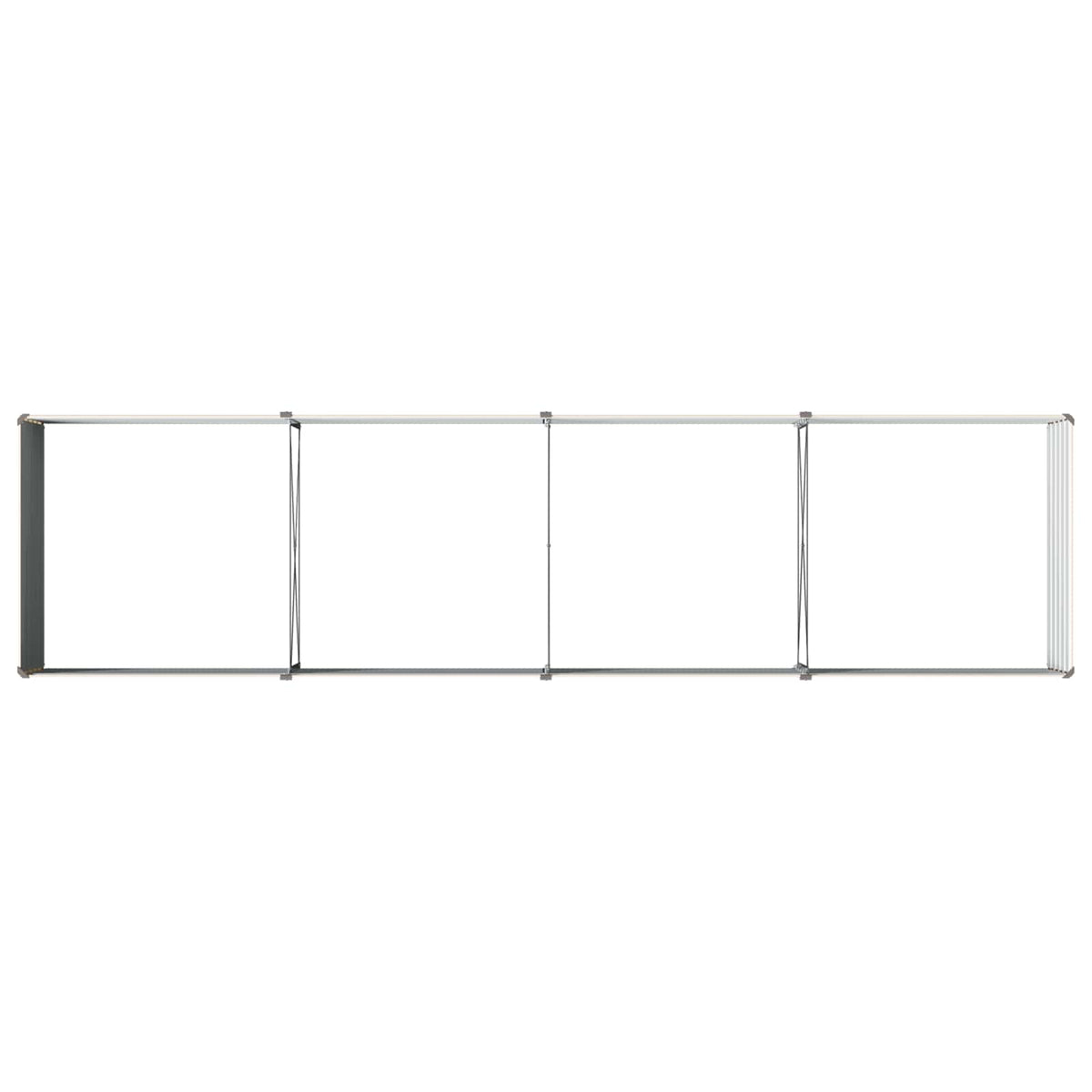 Verhoogd Tuinbed Ivoor 320 x 80 x 55 cm koudgewalst staal