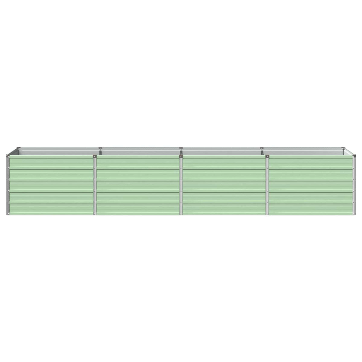 Verhoogd Tuinbed Pastelgroen 320 x 80 x 55 cm koudgewalst staal