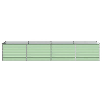 Verhoogd Tuinbed Pastelgroen 320 x 80 x 55 cm koudgewalst staal