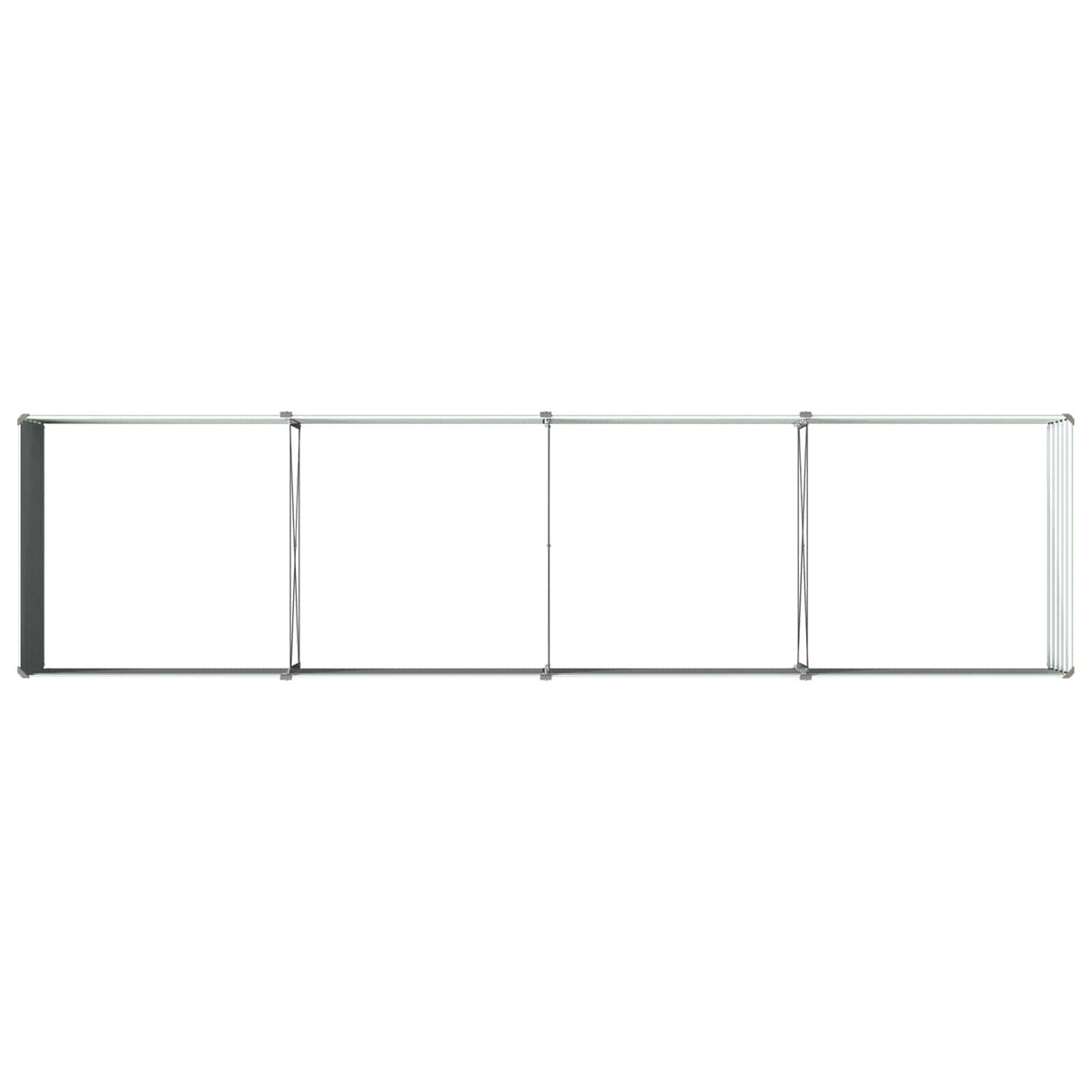 Verhoogd Tuinbed Pastelgroen 320 x 80 x 55 cm koudgewalst staal